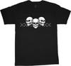 Big and Tall T-shirt Barbed Wire Skull T-shirt Bigmen Shirts Clothing