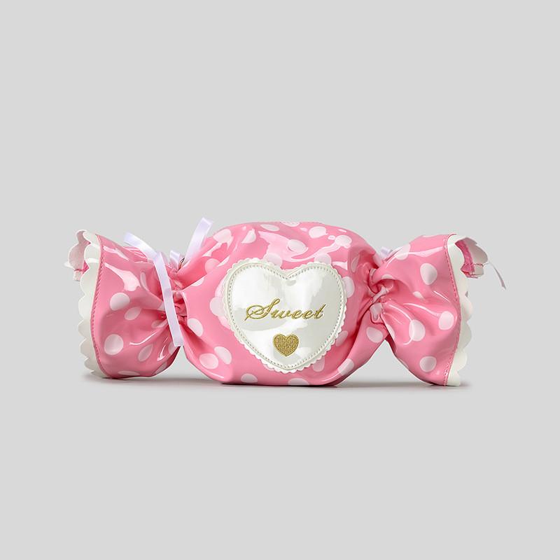 

2025 Creative Candy Luxury Designer Crossbody Shoulder Bags Fashion Funny Colorful Love Hearts Handbags Lady Daily Clutch Purse