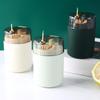 1PC Push-to-Eject Toothpick Holder Plastic Toothpick Holder Suitable for Toothpick Storage Box Living Room Decoration