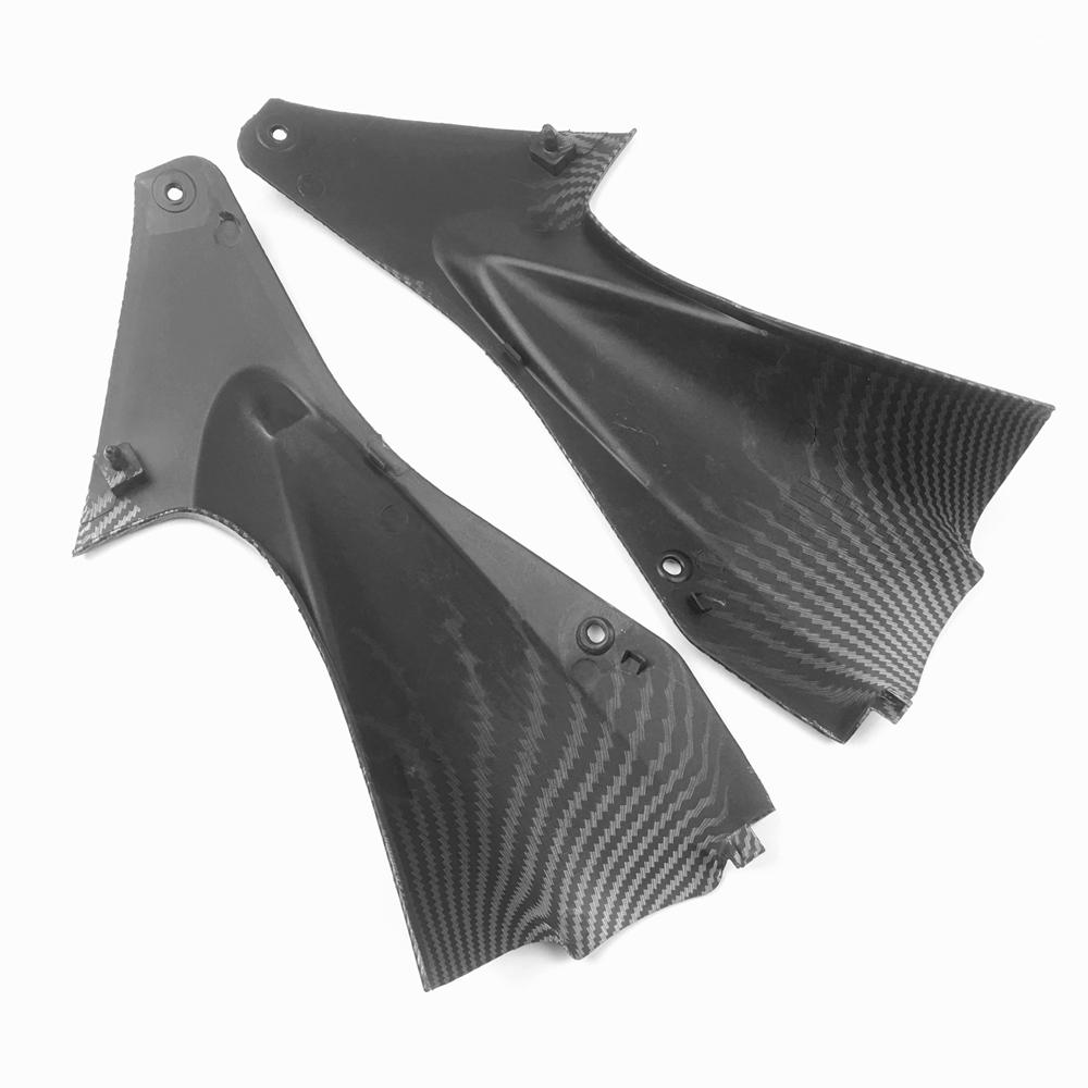 Imitation Carbon Fiber Motorcycle Fairing Air Duct Side Cover Plastic  For Yamaha YZF-R6 YZF R6 2006 2007 06 07