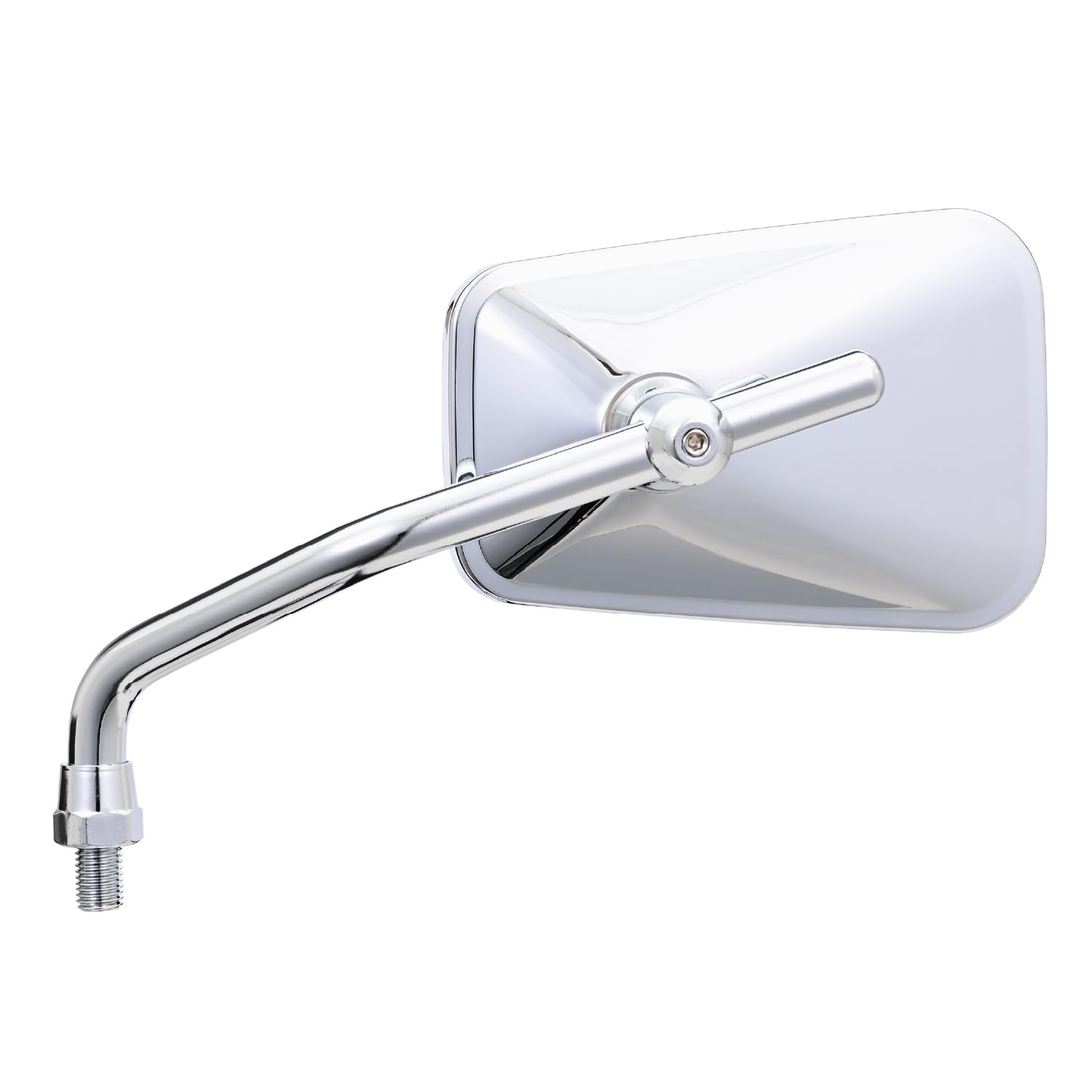 

Daytona Motorcycle Classic One Mirror per 49357 Mirror, 10mm, Right-Handed Thread, Vibration-Resistant, Wide-Angle, High-Visibility, Dual-Vent Rod,