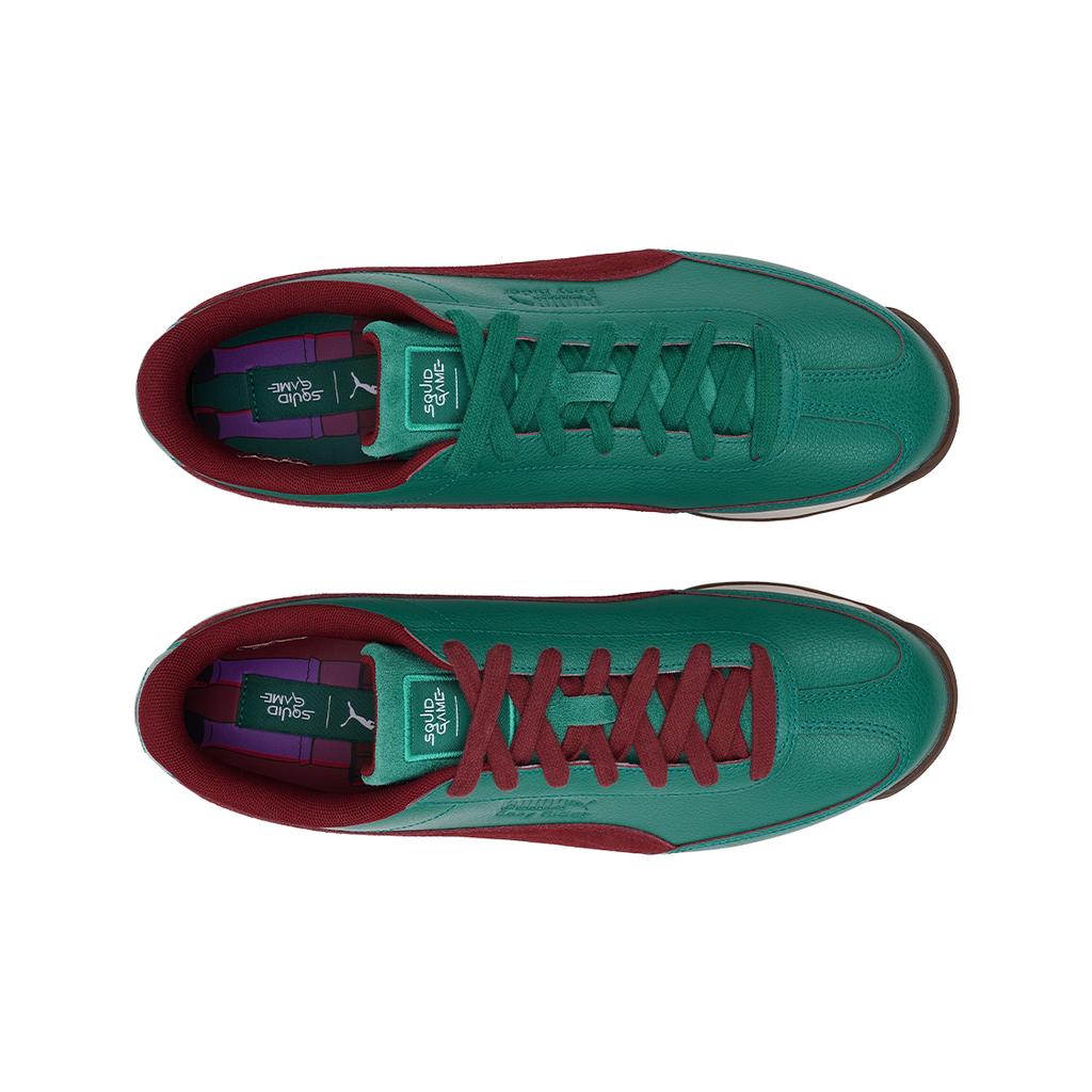 Squid Game X Puma Easy Rider 2 Tracksuit Unisex Sneakers Green Intense-Red Dark-Pine 399431-01