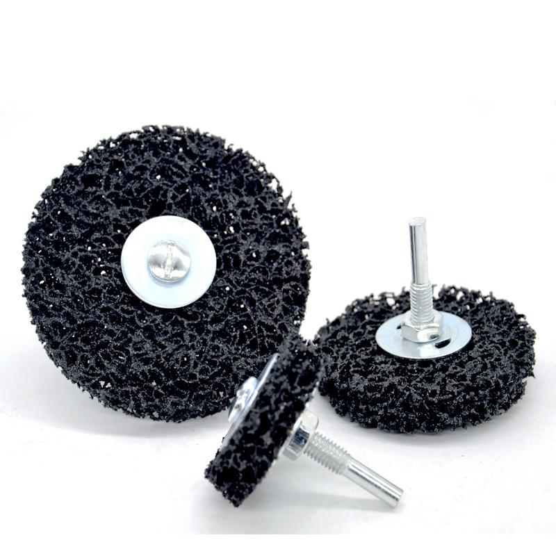 

Полировальный диск 50/75/100/115/125 мм, полировальный диск, абразивный круг, средство для удаления ржавчины и краски, шлифовальный круг для угловой шлифовальной машины 115mm чёрный