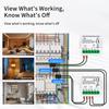 Tuya Smart Wifi Energy Meter Current Sensor Statistician for Solar PV System Home Power Monitor 110-240V 80A Single Phase Clamp