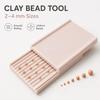 3D Printed Polymer Clay Bead Roller 2-4mm Clay Bead Making Plate Clay Sphere Shaper  Craft Supplies