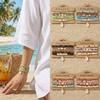 Bohemian Seashell & Rice Bead Bracelet Set for Beach, Vacation, Party 