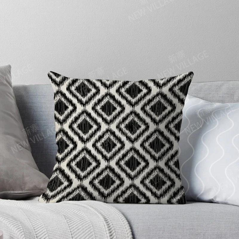 Fall Home Decor Autumn Living Room Throw Pillow Cover Sofa Boho Cushion Cover Mandala