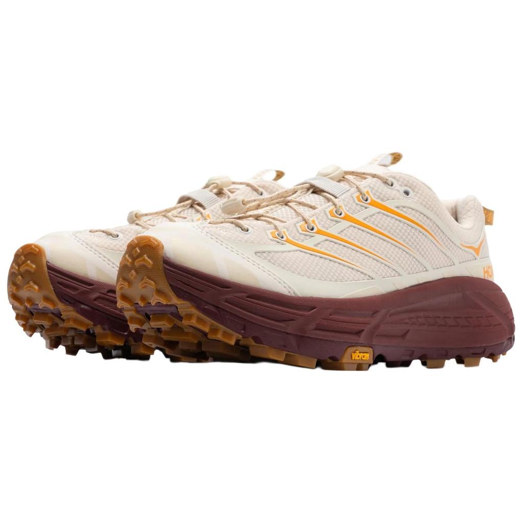 HOKA ONE ONE Mafate Three2 Vanilla Varsity Burgundy 1141572-VVR
