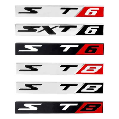 1 buc. Embleme Insigne Metalice 3D Sxt6 Sxt8 Pentru Ram Caliber Journey Sxt8 Sxt6 Srt6 Srt8 Caravan Accesorii Stilizare Auto