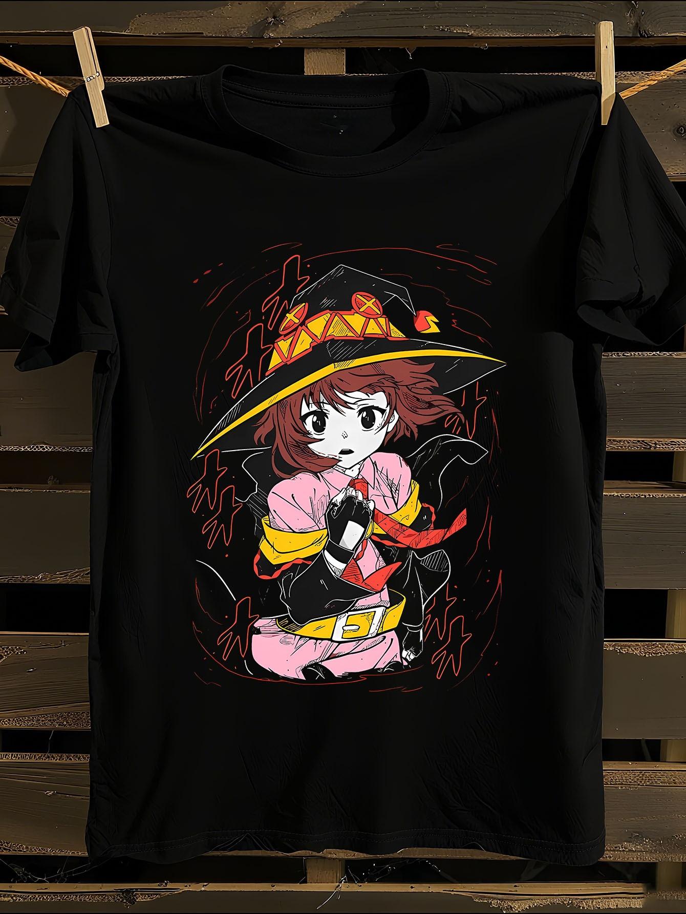 Konosuba Megumin Anime T-shirt XXL
