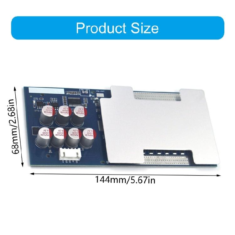 Reliable 4S LiFePO4 Cell Balancing Battery Protective Board With 100A Load Handling And Short Circuits Protective