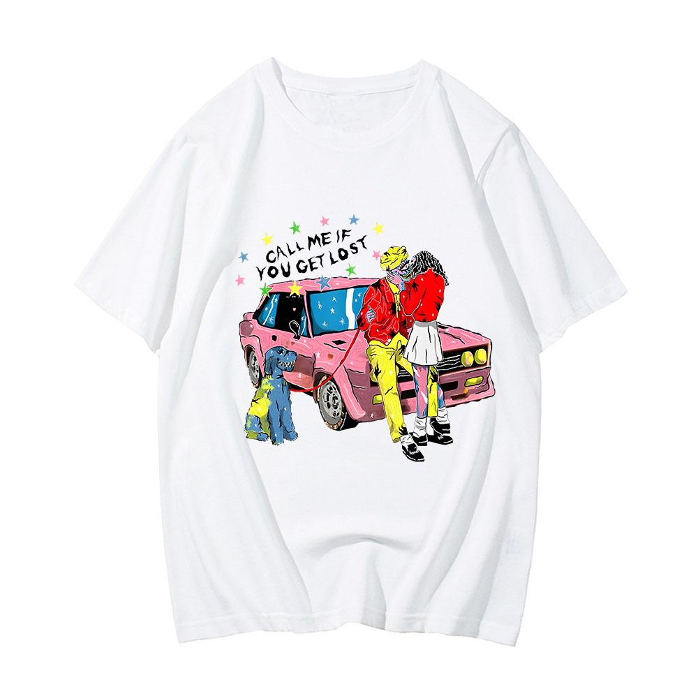 Tylerr The Creator Cherry Bomb Pánská trička 100% bavlna Vysoce kvalitní trička Trička s líbajícím se párem Trička Call Me If You Get Lost