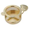 Sato Kinzoku Kogyo SALUS Tea Strainer Hop Gold Made In Japan