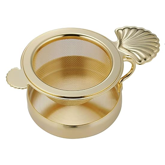 Sato Kinzoku Kogyo SALUS Tea Strainer Hop Gold Made in Japan B06XW9Z36D