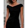 PEYWOW Women's Fashion V-Neck Sleeveless Casual Blouses & Shirts