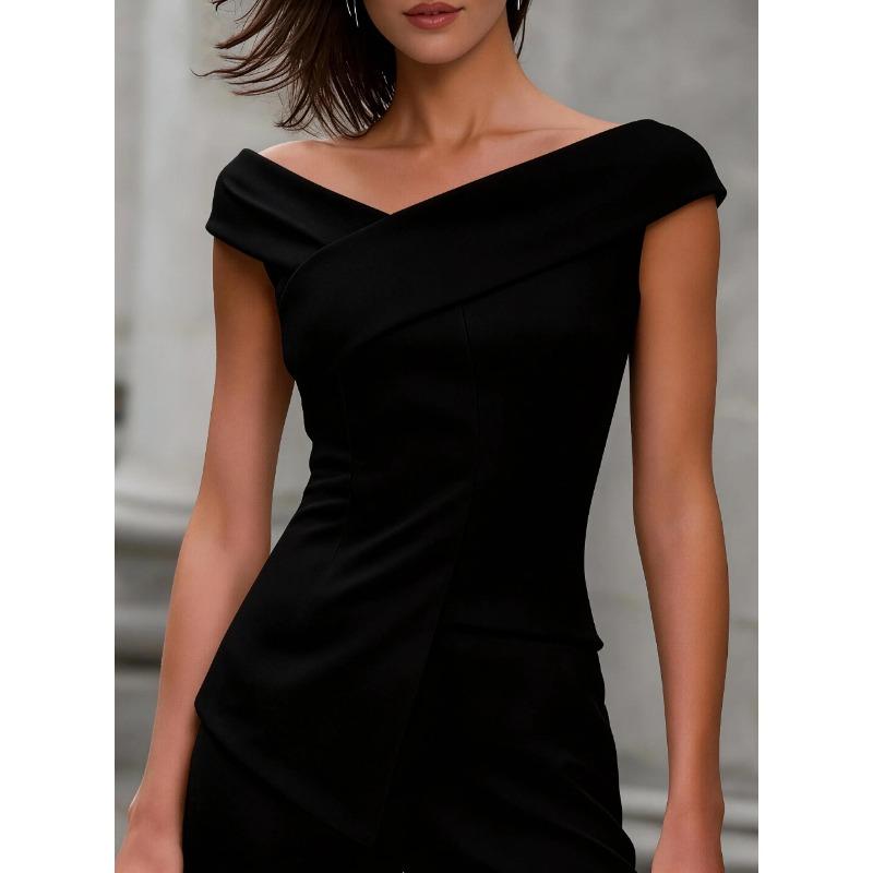 PEYWOW Women's Fashion V-Neck Sleeveless Casual Blouses & Shirts