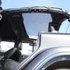 Sunshade Full Mesh Shade Top Anti-UV Leateher Top Cover for Jeep Wrangler JL 2018 Up  4-Door Version Provide UV Protection Car Accessories