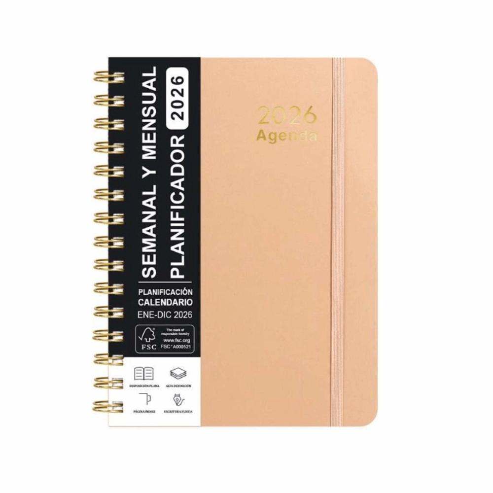Essential Self-Tracking Diary Book 2026 Time Management Planner Students