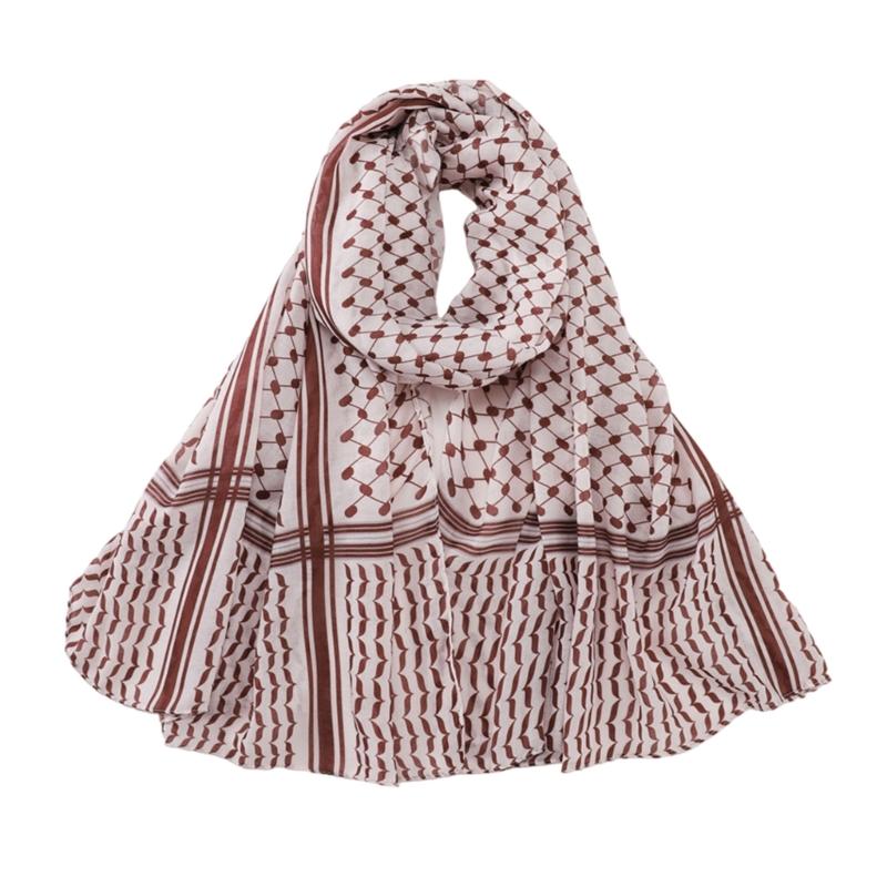 Арабский платок Религиозный уличный платок Многоцелевой легкий головной платок для женщины