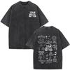 Jesus Christian Bible Verse Print Tshirt Unisex Unisex Fashion Tshirt Shortsleeved Loose Casual Cotton Vintage Washed T Shirts