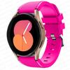 20mm/22mm Watch Strap for Samsung Galaxy Watch 4 6 Classic/5/5 Pro/46mm/3/active 2/s3/s2 Silicone Bracelet Galaxy Watch 4 Strap