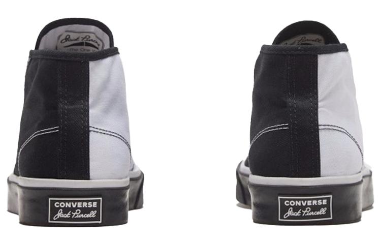 Converse Jack Purcell Mid 'White Black' 168993C