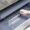 Adjustable Transparent Drawer Dividers for Organized Storage of Underwear and Socks