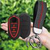 Keychain Silicone Car Remote Accessories Key Cover Holder for Alfa Romeo Giulietta Myth Junior 4C Romeo Mito Myth 159 GTO GTA