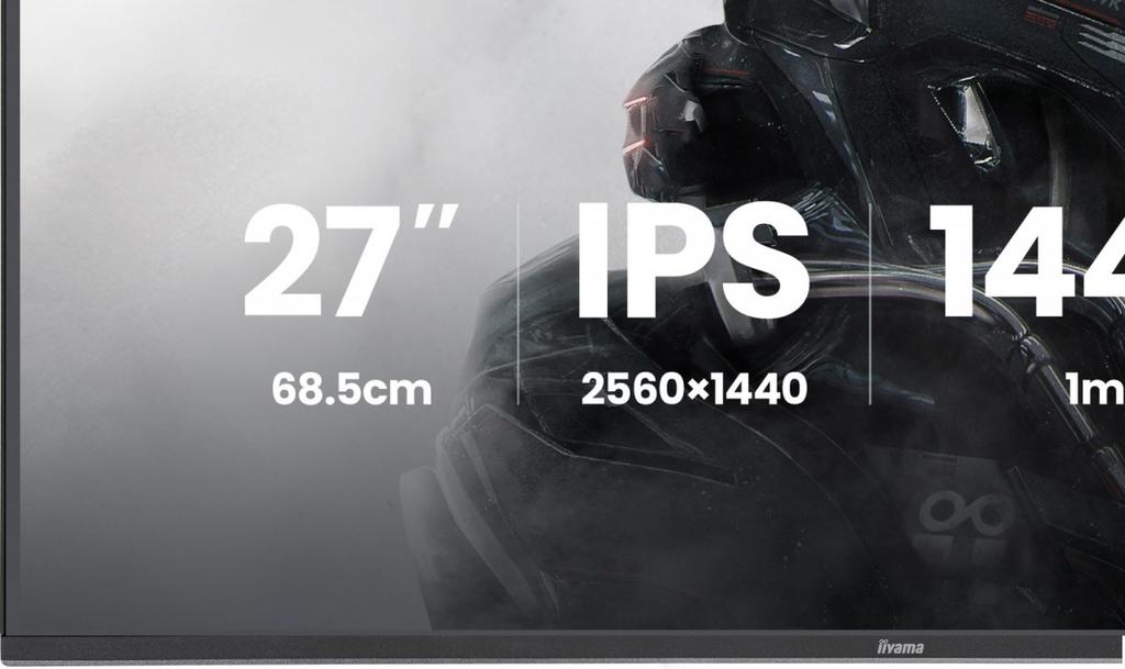 Monitor 27 Inches GB2741QSU-B1 IPS,QHD,144Hz,1ms,2xUSB, Adaptive G-SYNC,HDMI,DP,350cd, HAS (150) PIVOT