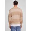 Pull oversize - Urban Classics - Beige - Manches longues - Col classique - 100% coton
