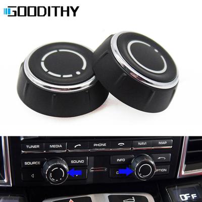 Car Central Console Audio Volume Knob Cover CD Control Switch Button For Cayenne 7P5 Panamera 970 Macan 95B Boxster 781
