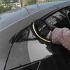 BBIB4 Car Plush Cleaning Gloves Thickening Wool Wash Towel For Skoda S Logo Octavia Fabia 2 Superb 2 Kamiq Kodiaq VRS VII Accessories