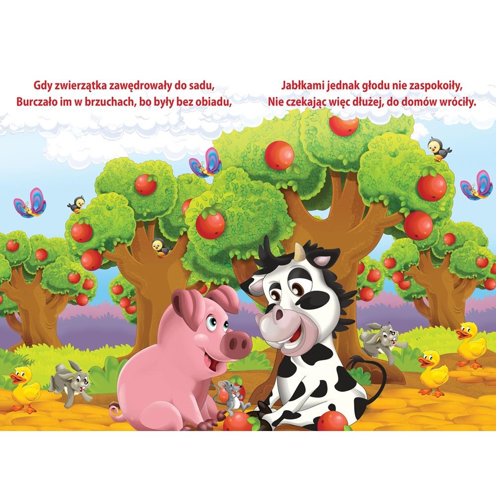 In Monika' Cow' Farm Children' Books 24 Stickers Village Book