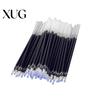 Blue Pen 20Pcs Gel Refills Wear-resistant Super-smooth Plastic Ink 0.5mm Needle Tubing Penpoint for Office Ballpoint