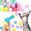 MeoHui Ball Toy , Balls Toy, Plush Fuzzy Balls Toy for Cats with 1 ,Funny Interactive Toys