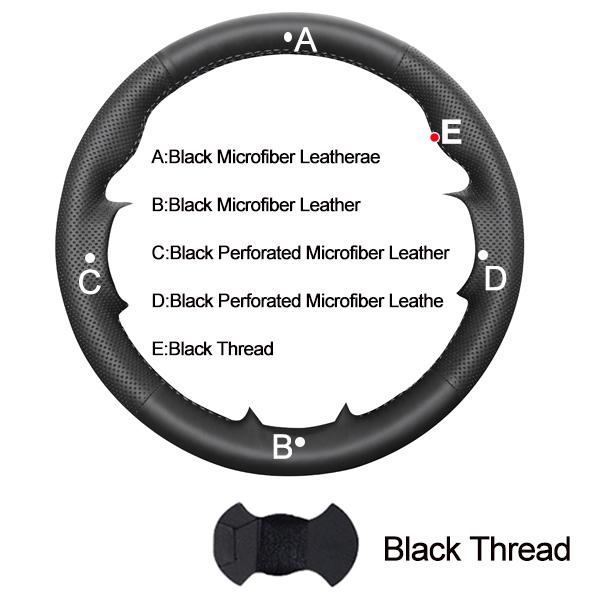 

Hand Sewing Car Steering Wheel Cover Wrap For MG MG6 MG 6 2010 2011 2012 2013 2014 2015 2016 Volant Braid on the Steering wheel