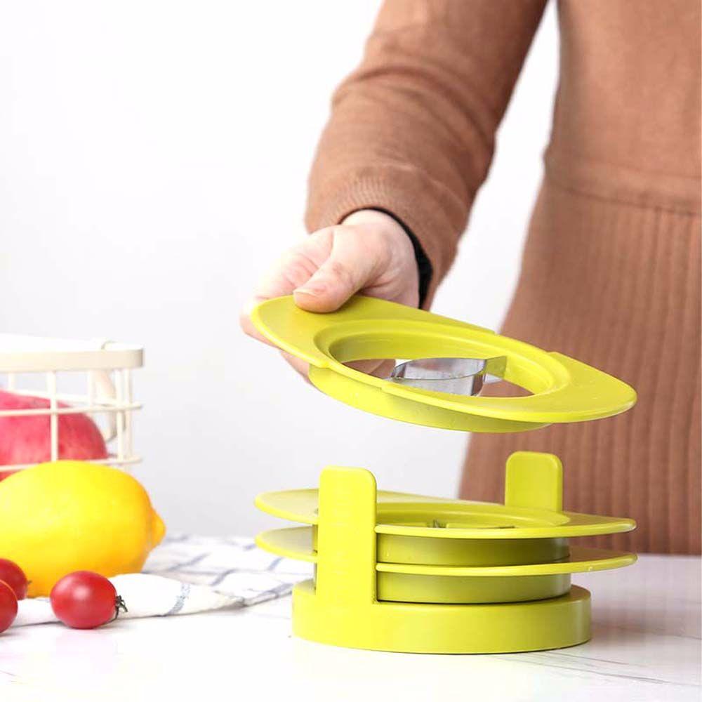 Ultra-scharfes 4-in-1 Gemüsewerkzeug Mango Koch Tomaten Schneider Kernentferner Trenner Obstschneider
