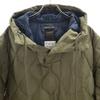 TAION Quilting Down Jacket XS Khaki Pullover Men's Used