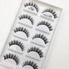 Wholesale 5 Pairs Natural 3D Mink False Eyelashes Make Up Soft Fake Eye Lashes Faux Cils Extension Makeup Beauty Eyelash