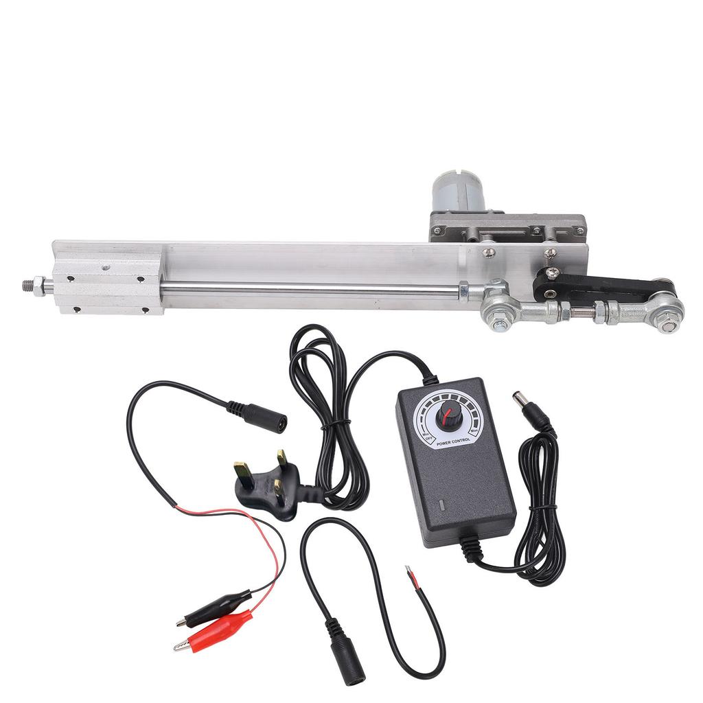 Hublinearaktuator 45 Mal pro Minute 3-15 cm Hub Verstellbarer Teleskopmotor für Zuhause Auto Automatisch
