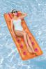 Bestway 175 x 63cm Summer Color Deluxe Floating Mat Orange 43015