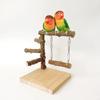 Ladder Toy for Bird Perch Stand Grinding Scratchers Perch Swing Molar Chew Toy for Parrots Parakeets Toy Bird X3UC