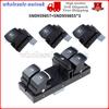 4Pcs Set Chrome Window Switch Control For 4 Door For VW Passat Golf MK5 6 Jetta