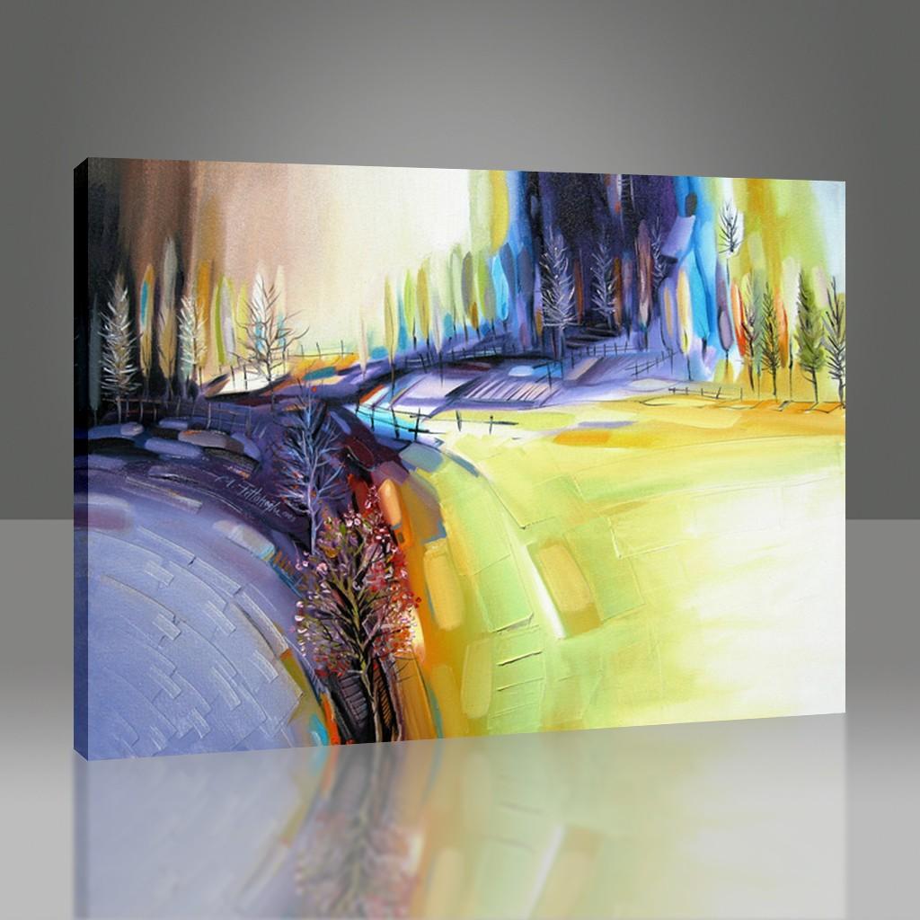 Abstrait Arbres Peinture, image size:1024x1024