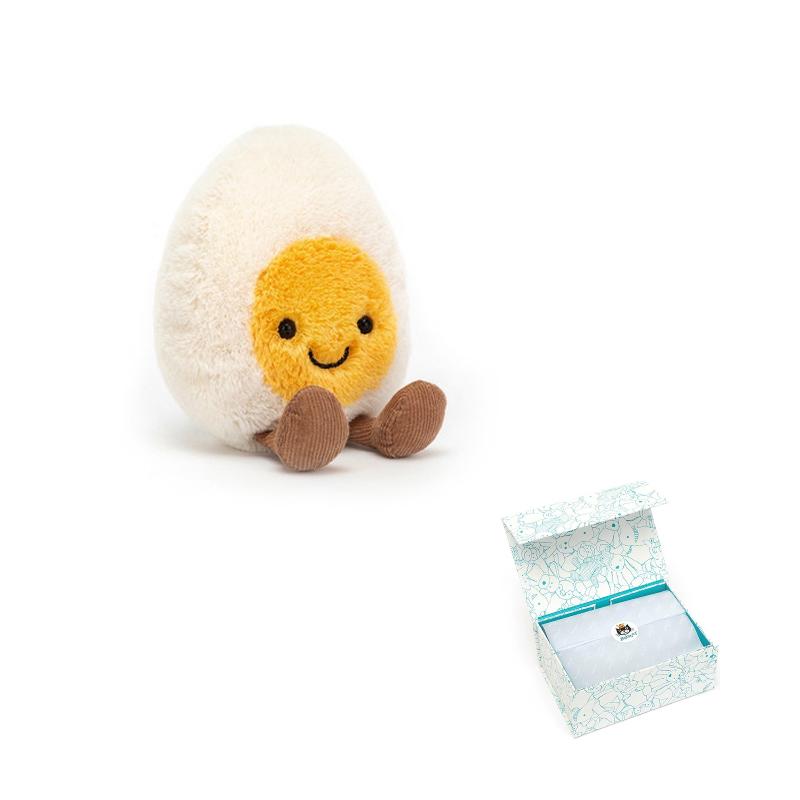 JELLYCAT Easter Boiled Egg Soothing Doll Plush Figure 14cm/23cm/28cm Height