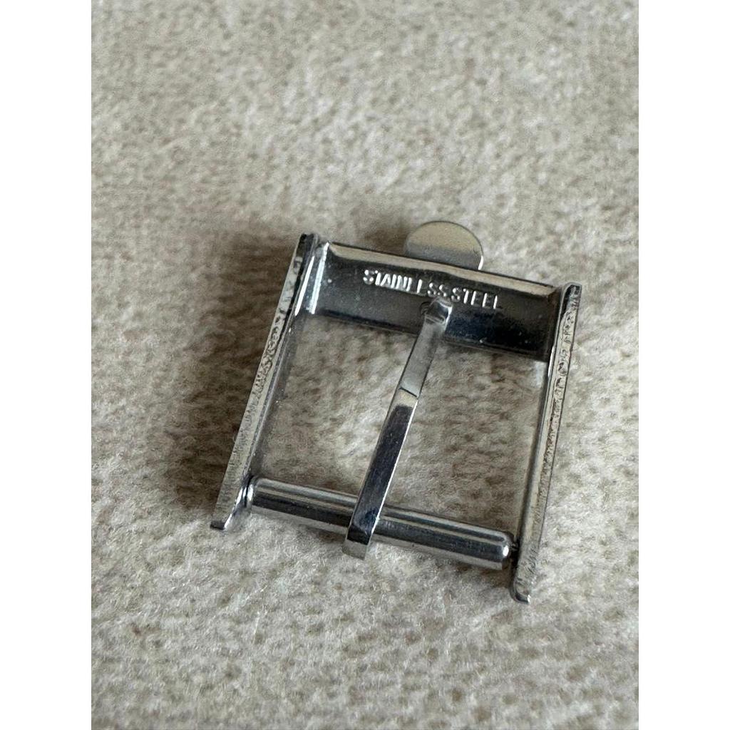 Used Omega OMEGA buckle 12mm silver color