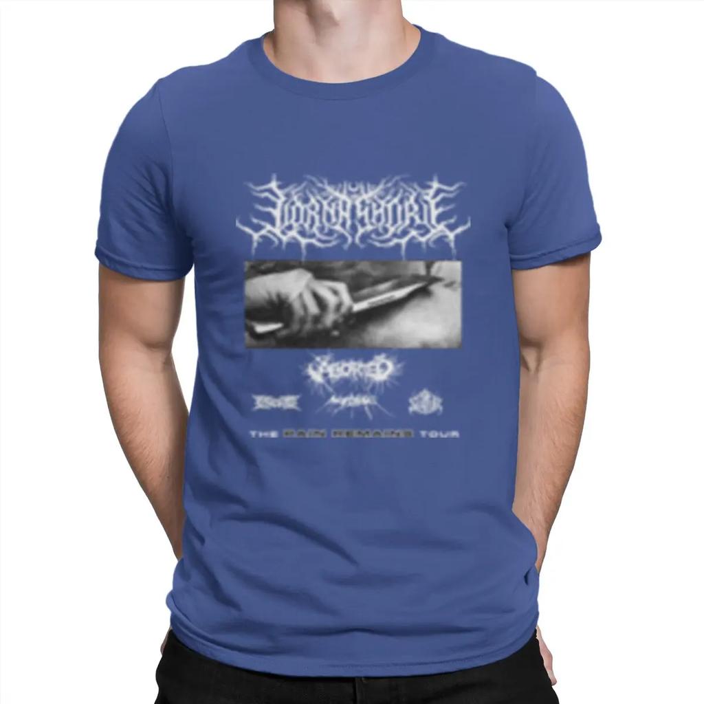 Heavy Metal Music Man's TShirt L-Lorna Shores Crewneck Short Sleeve Fabric T Shirt Humor High Quality Gift Idea