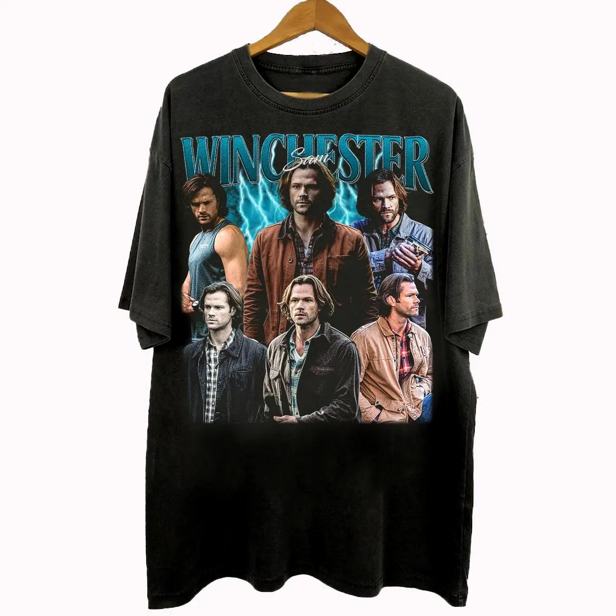 Vintage 90s Bootleg Style Sam Winchester TShirt Sam Winchester Supernatural Gifts For Unisex And Unisex Unisex TShirt S