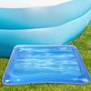 Collapsible Pool Footbath Multifunctional Inflatable Blue Portable Foot Wash Basin for Home Spa Swimming Pool Yard Beach Camping