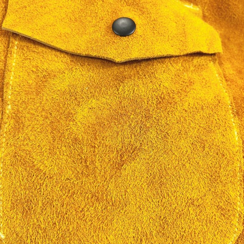 VESTUN Welding Suit: Heat-Resistant Cowhide Workwear Set